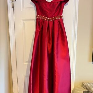 Formal Dress in Vibrant Red